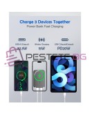 Външна батерия 5000 mAh 22.5W безжична PowerBank